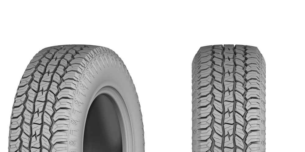 TP55 Tread Pattern Features
